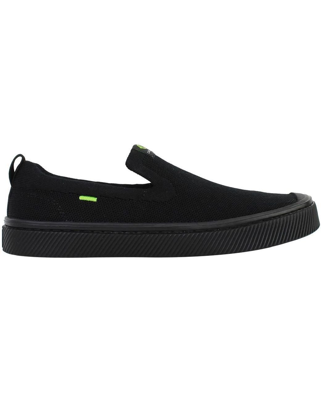 CARIUMA Black Ibi Knit Plimsolls
