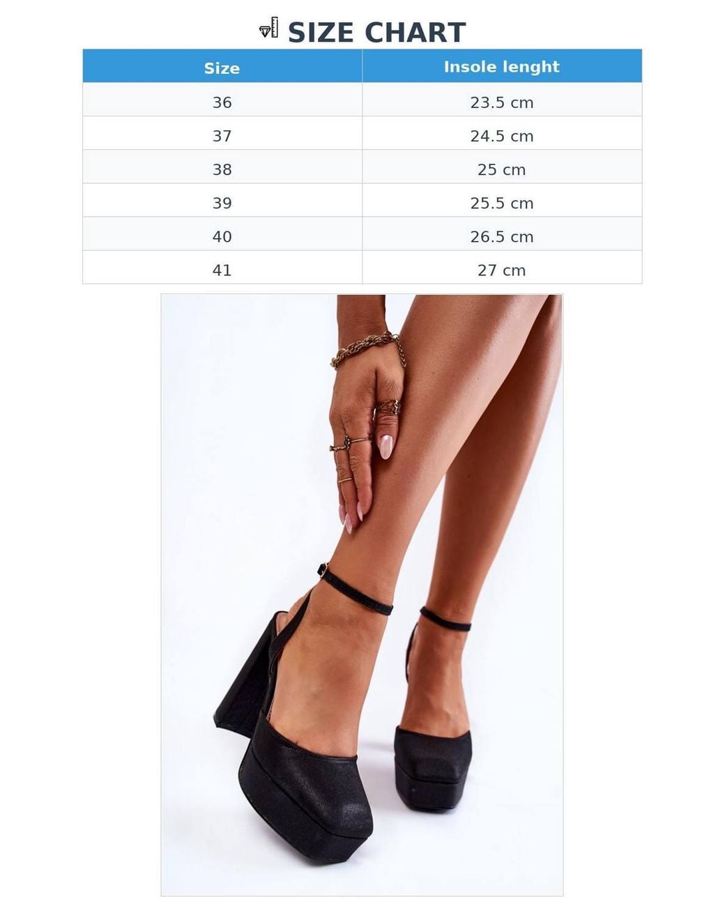 Love Lace Black Glitter Heel Sandals With Square Toe Ankle Buckle Party Style