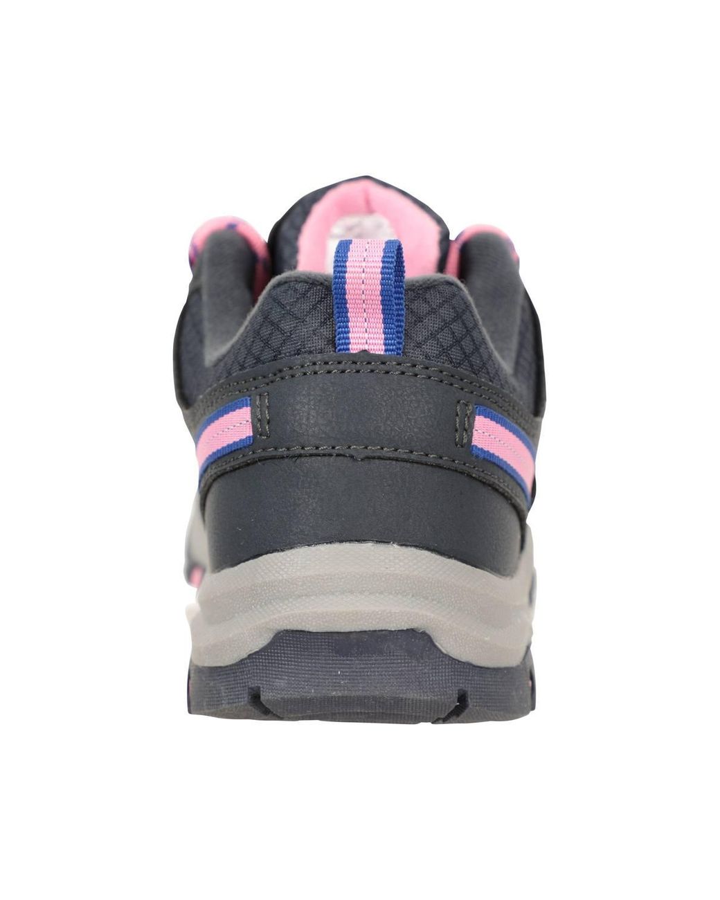 Mountain Warehouse Blue 'Stampede' Waterproof Everyday Suede & Mesh Upper Walking Shoes