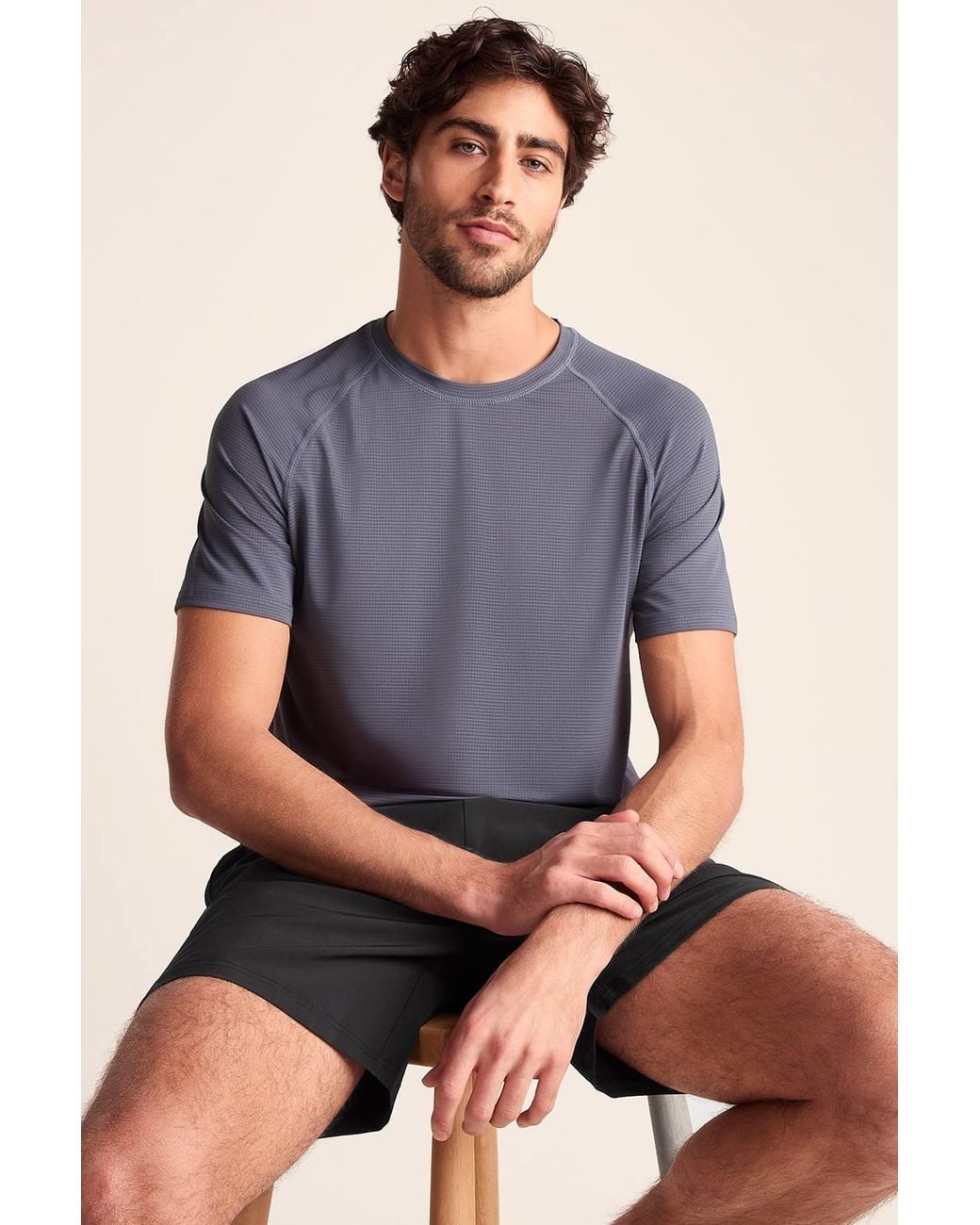 TOG24 Blue 'Pedwell' Performance Running Shorts for men