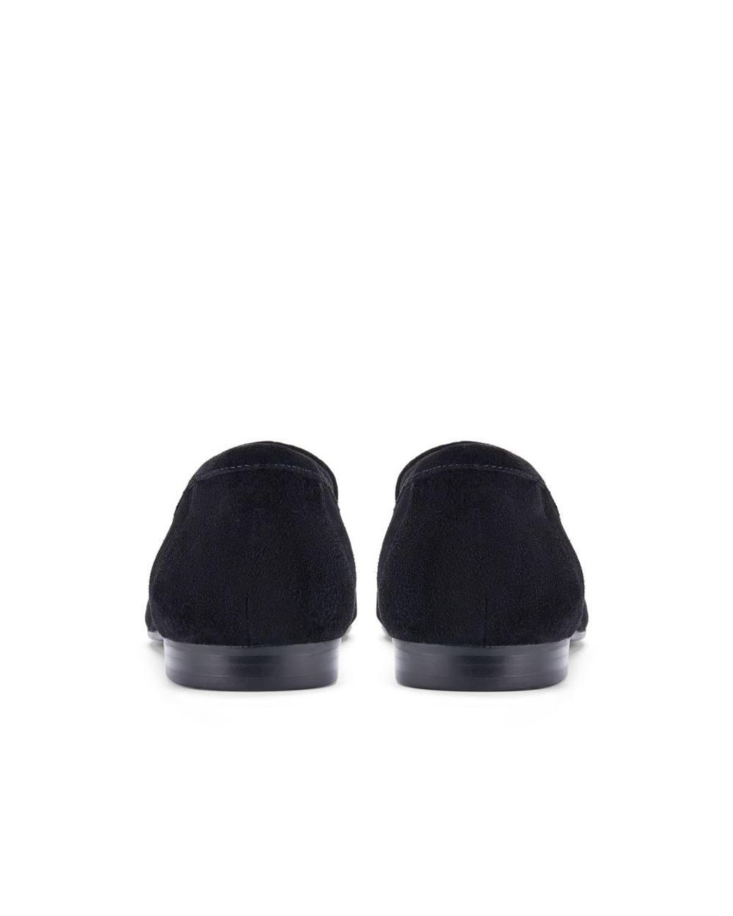 Clarks Blue Tamna Strap Suede Loafers, Slip Ons