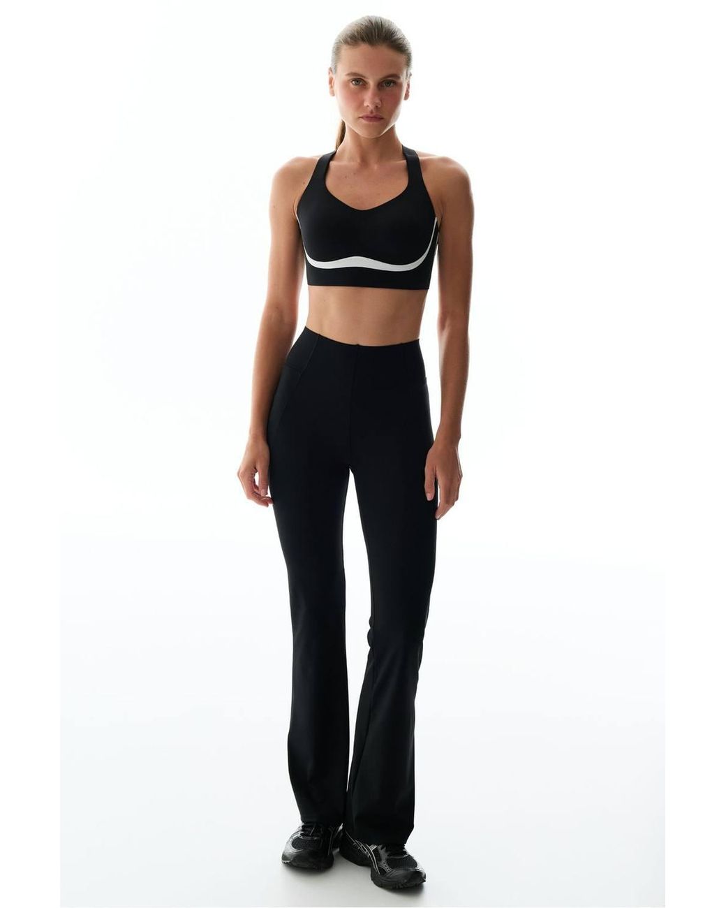Penti Black Wonder High Support Shaping Flare Trousers