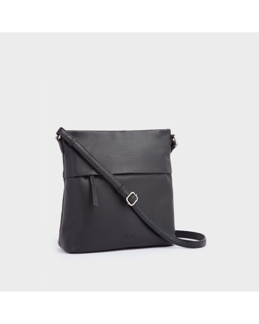 Osprey Blue The Lyra Leather Crossbody Bag