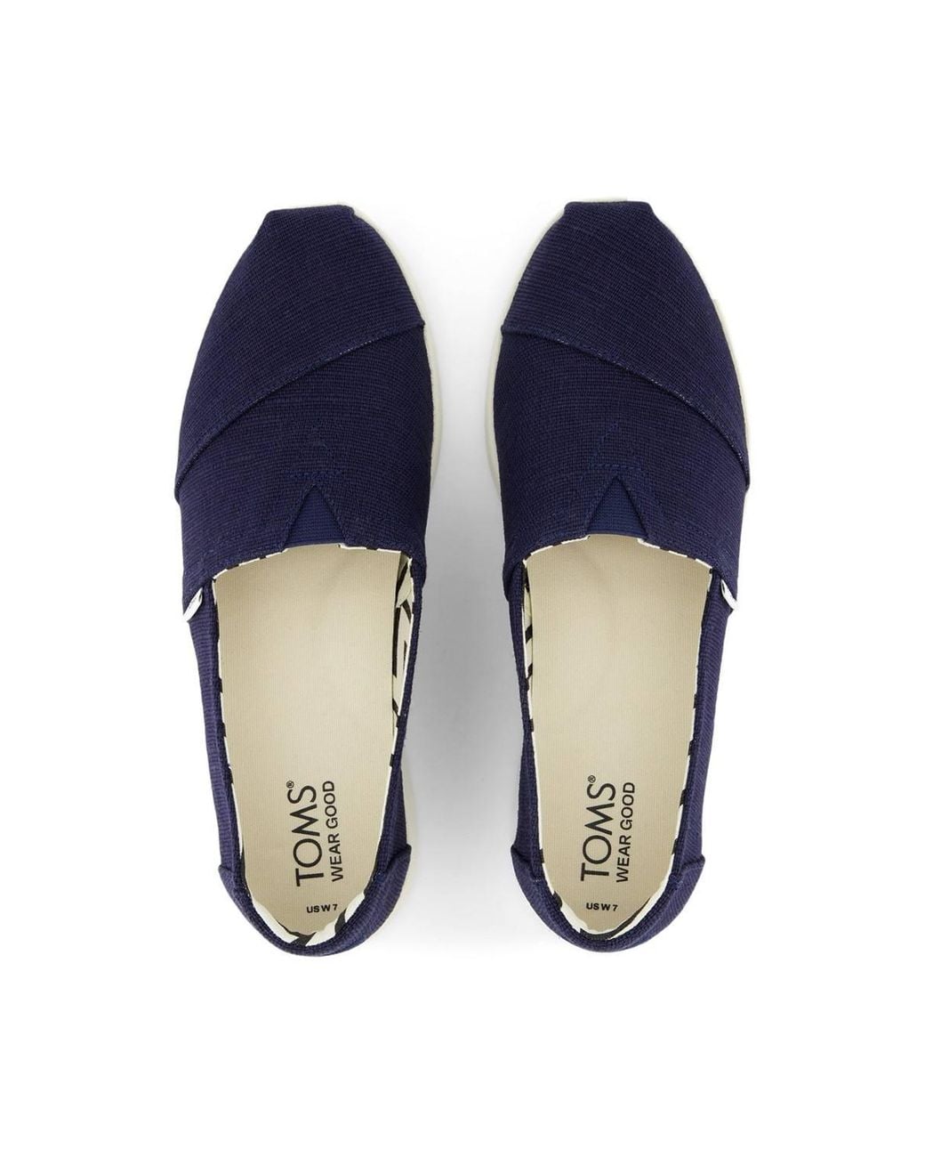 TOMS Blue Alpargata Plus Shoe
