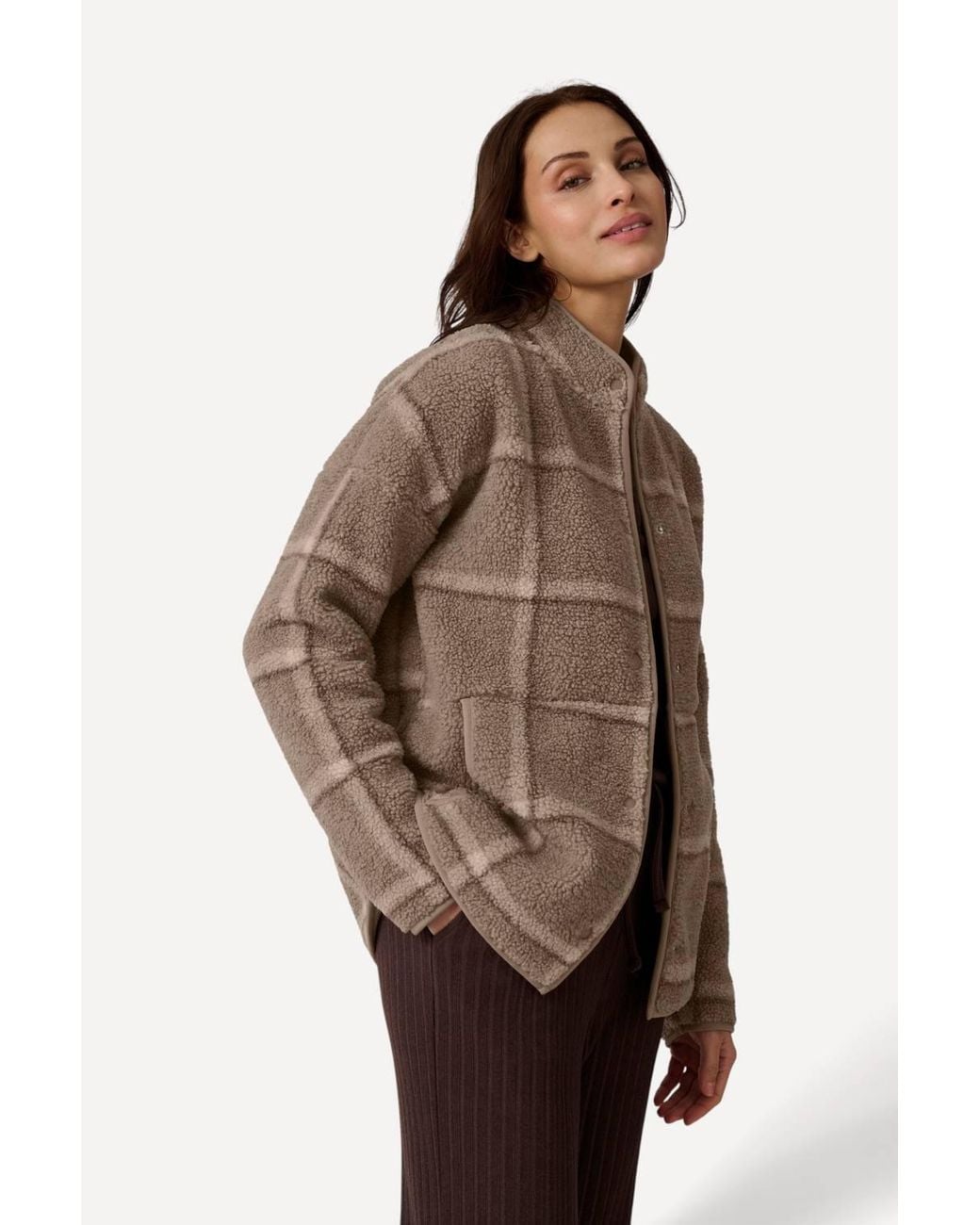 DAMART Brown Thermal Lounge Jacket