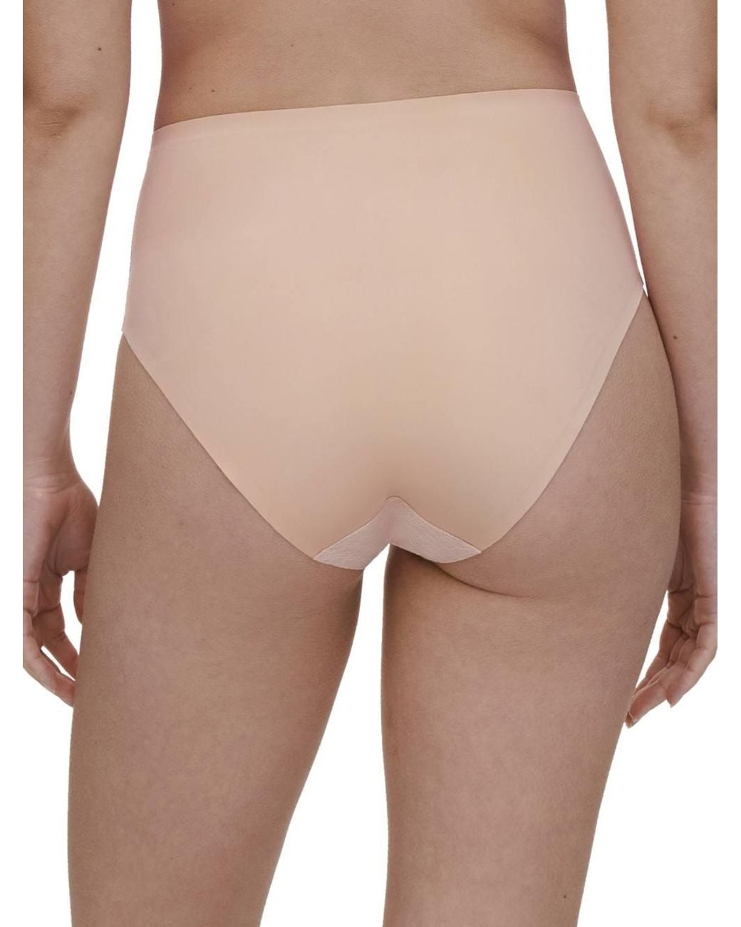 Chantelle Natural Pure Lace High Waist Support Brief