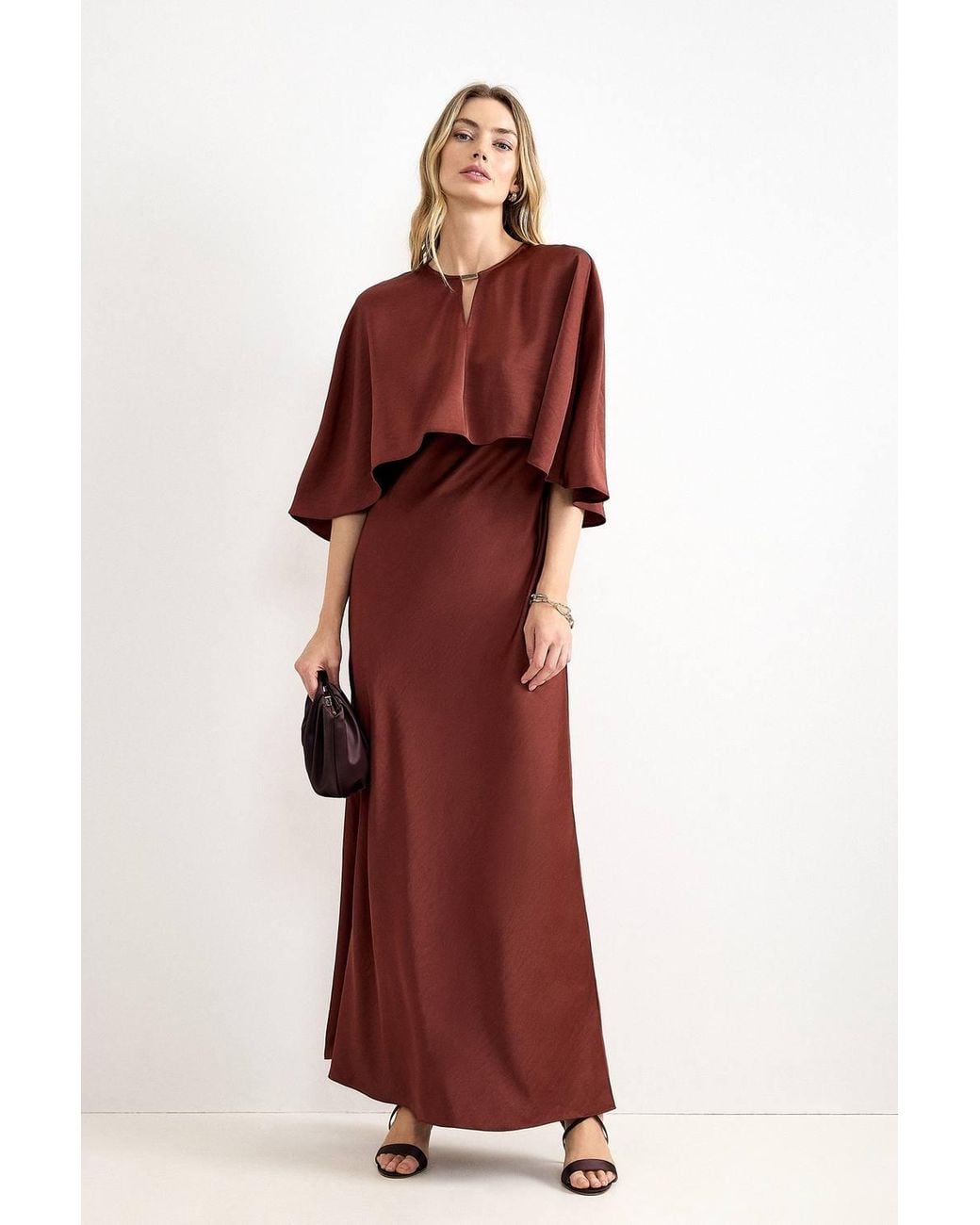 Phase Eight Red Petite Joni Maxi Dress