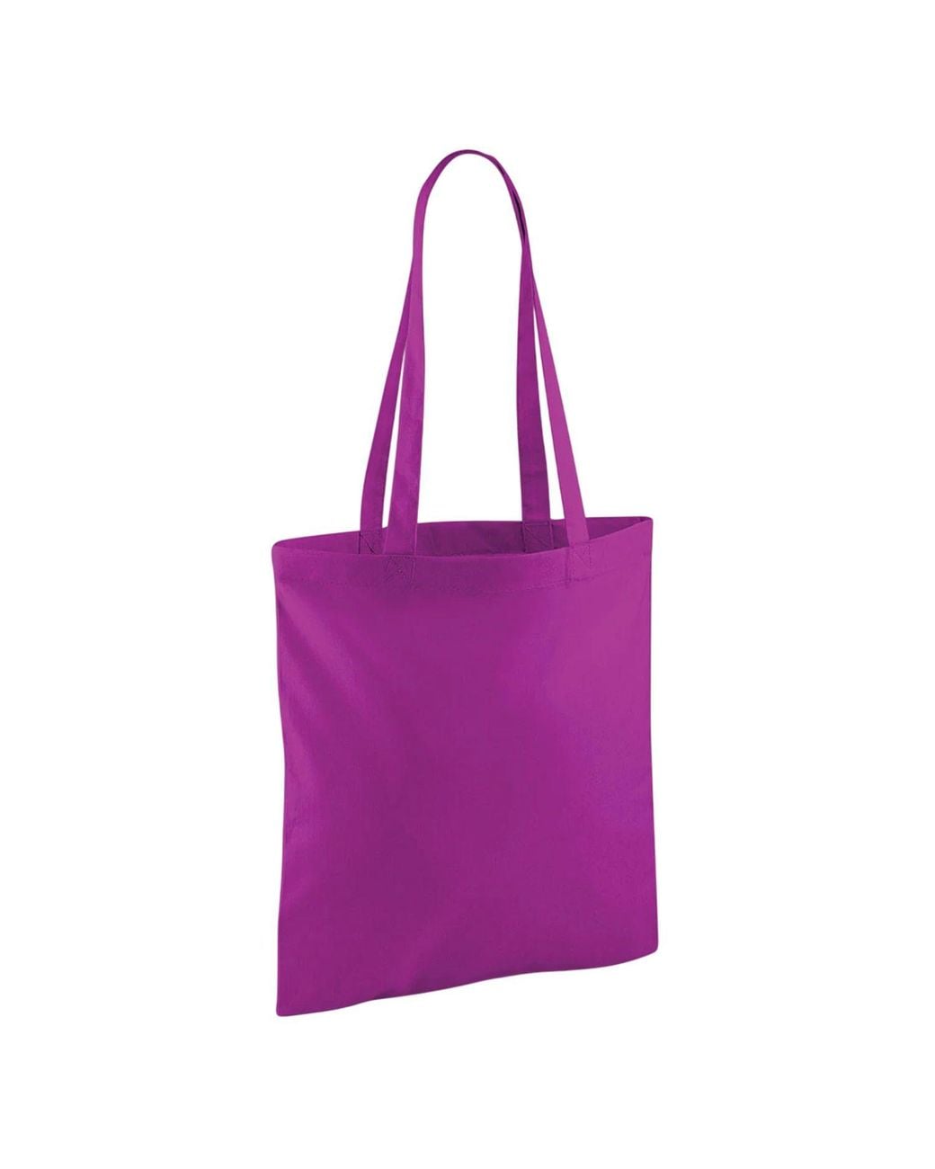 Westford Mill Purple Long Handle Tote Bag