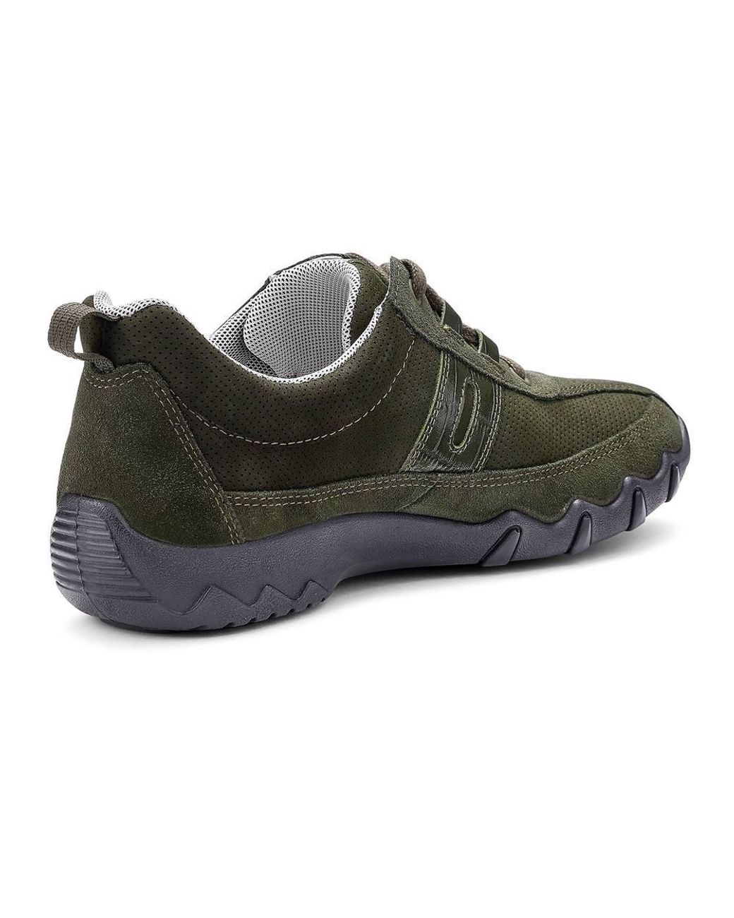 Hotter Green Extra Wide 'Leanne Ii' Trainers
