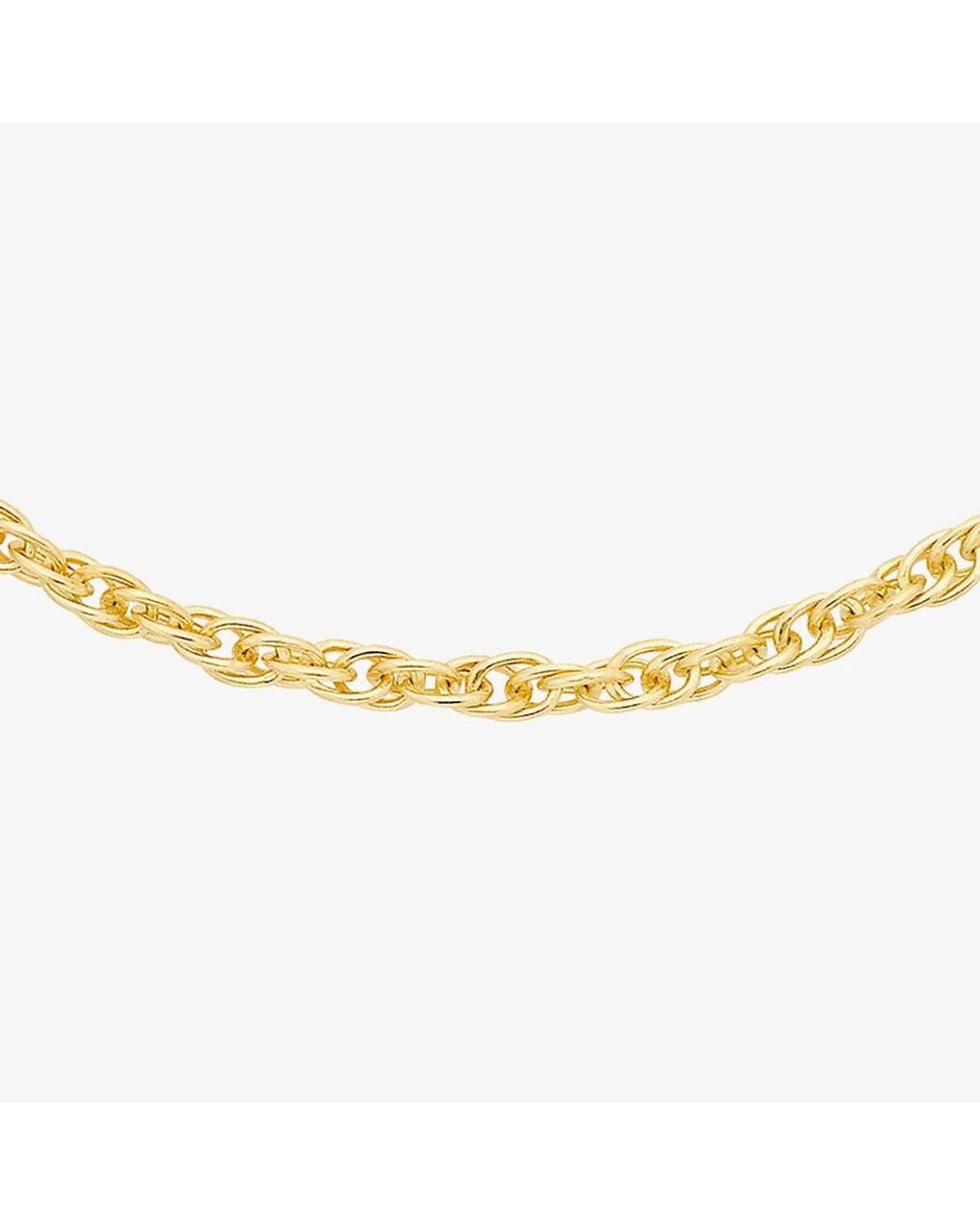 T.H.Baker Metallic 9Ct 51Cm Prince Of Wales Chain 1.12.1105-51
