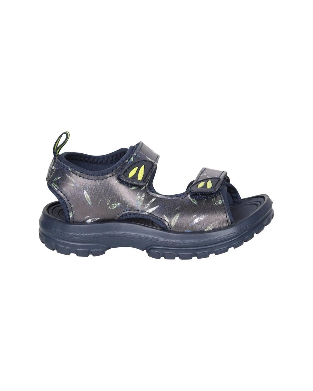 Mountain Warehouse Blue 'Sand' Soft Lined Cushioned Lightweight Open Toe Touch Strap Sandals