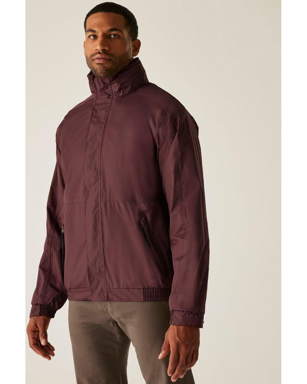 Regatta Purple Dover Waterproof Insulated Jacket for men