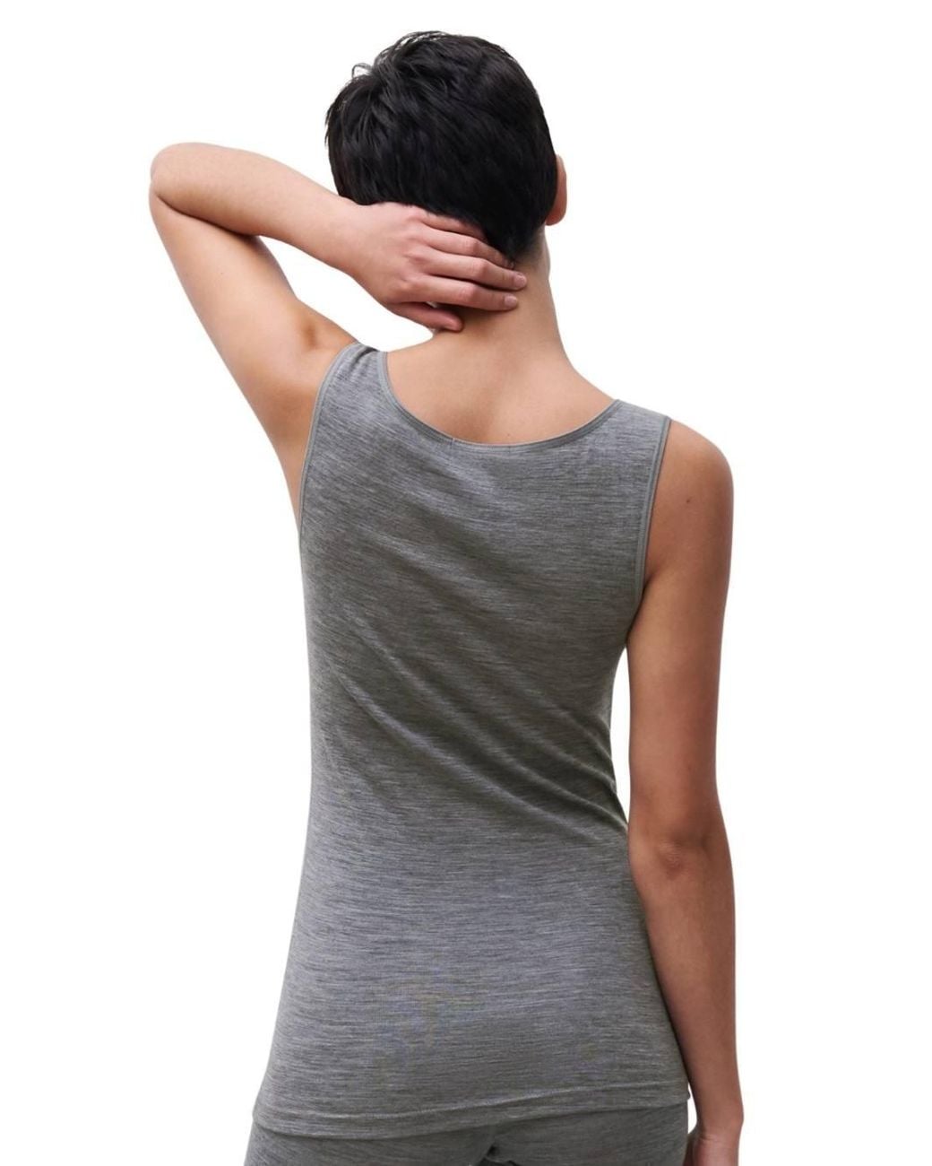 Chantelle Gray Juliana Thermal Tank Top