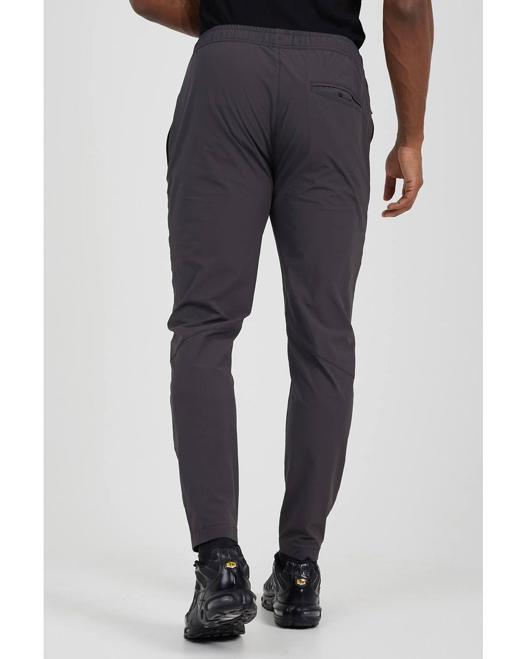 Brave Soul Blue Elasticated Waist Ripstop Trousers for men
