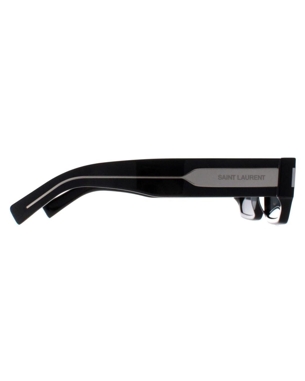 Saint Laurent Black Rectangle Sl660 for men
