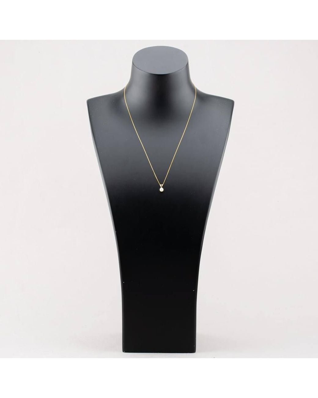 T.H.Baker Metallic 9Ct Akoya Pearl Pendant Necklace Pnz105Cm