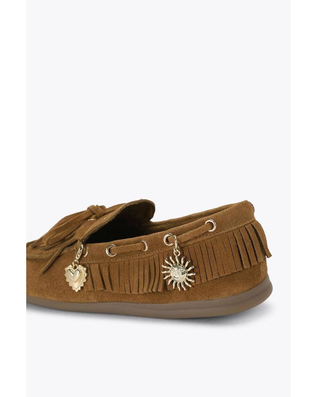 Steve Madden Brown 'Rascals Suede' Suede Flats