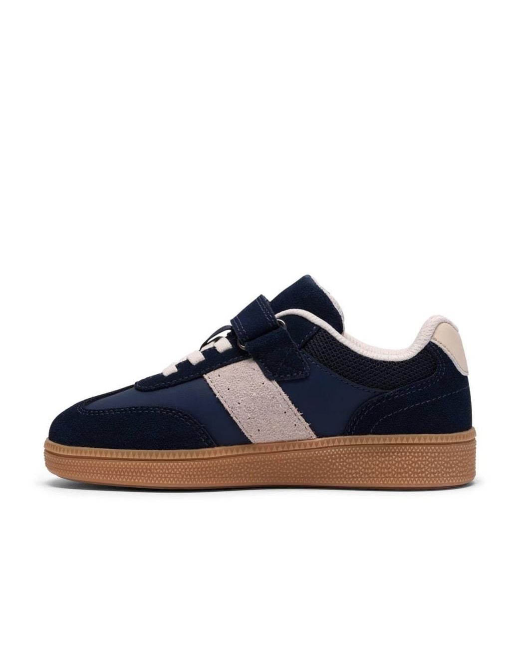 Clarks Blue Cypress Step Kid Combination Trainers