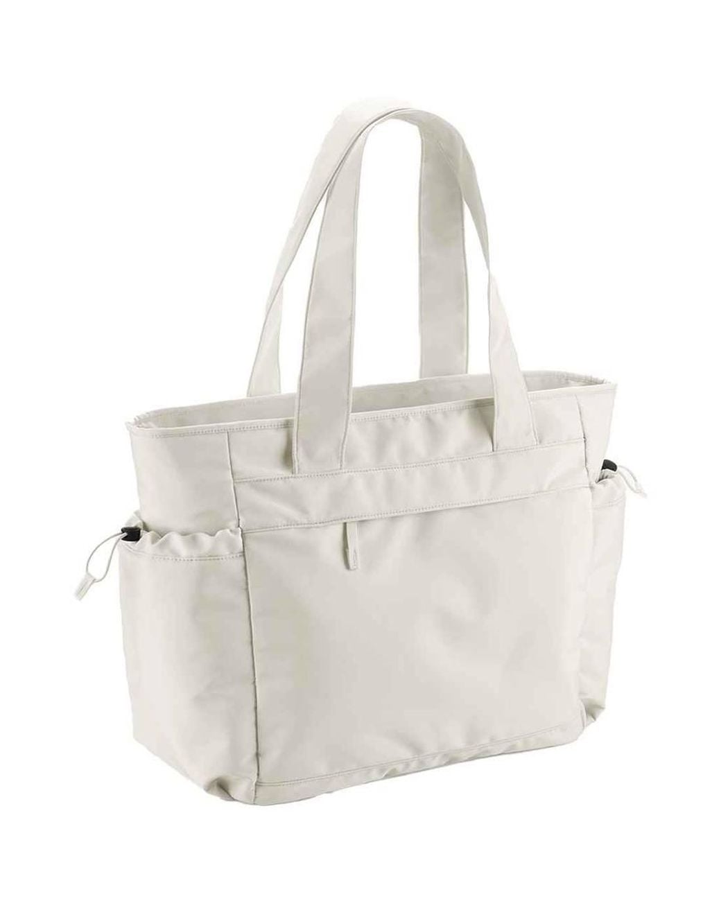 QUADRA White Studio Oversized Tote Bag