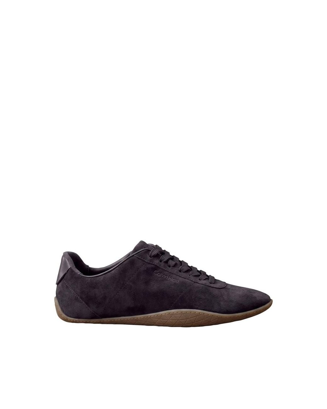 Calvin Klein Brown Ballet Trainer Laceup Fudge/Gum