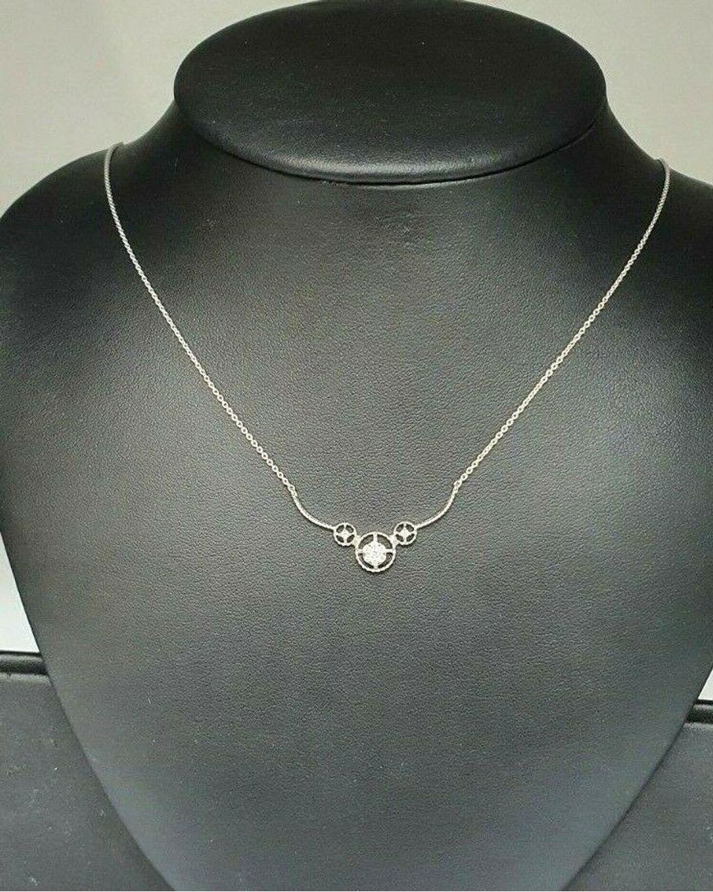 Raina Jewels Metallic 18Ct Diamond Chain Necklace