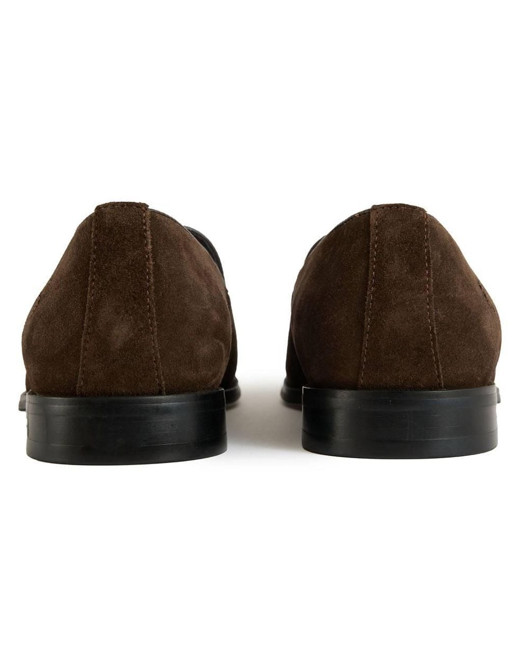 Simon Carter Brown Fes Loafer Shoes for men