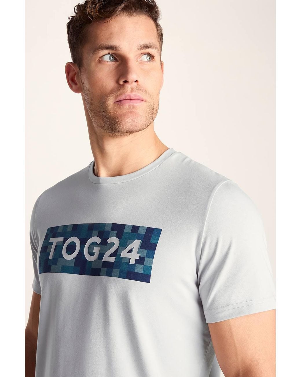TOG24 Blue 'Abel' Breathable Performance T-Shirt for men