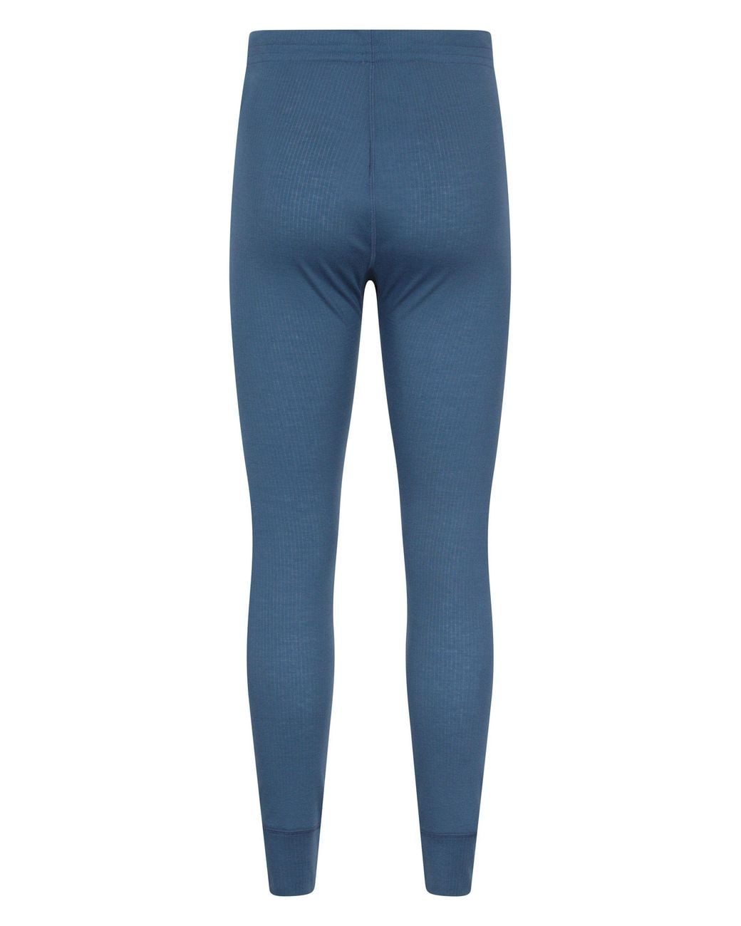 Mountain Warehouse Blue Base Layer Bottom Leggings High Wicking Thermal Pants for men