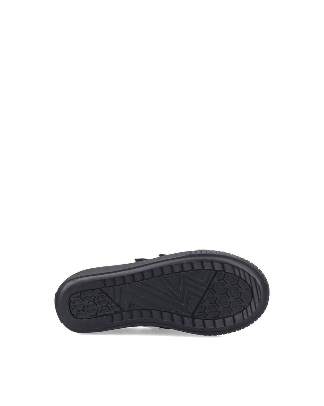 Hush Puppies Black Elsie Patent Trainer