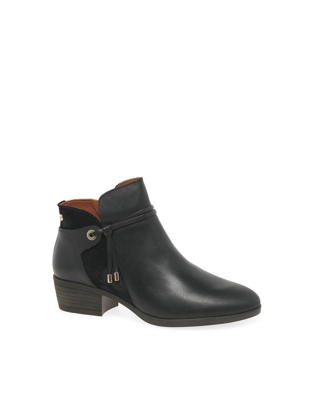 Pikolinos Black 'Darcey' Ankle Boots
