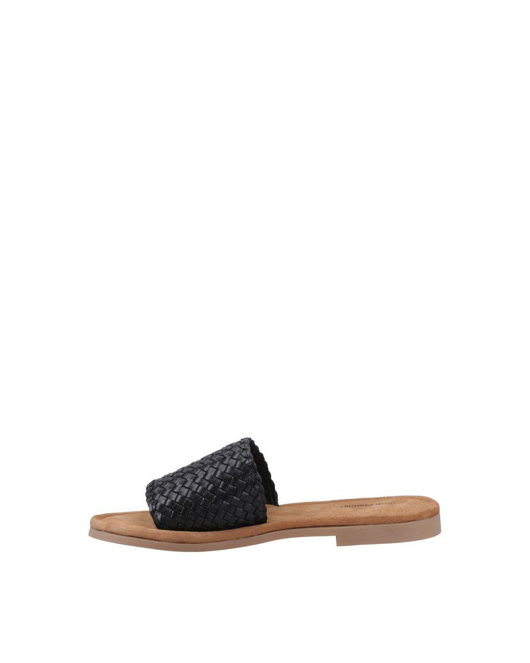 Hush Puppies Black Hetty Slide Sandal