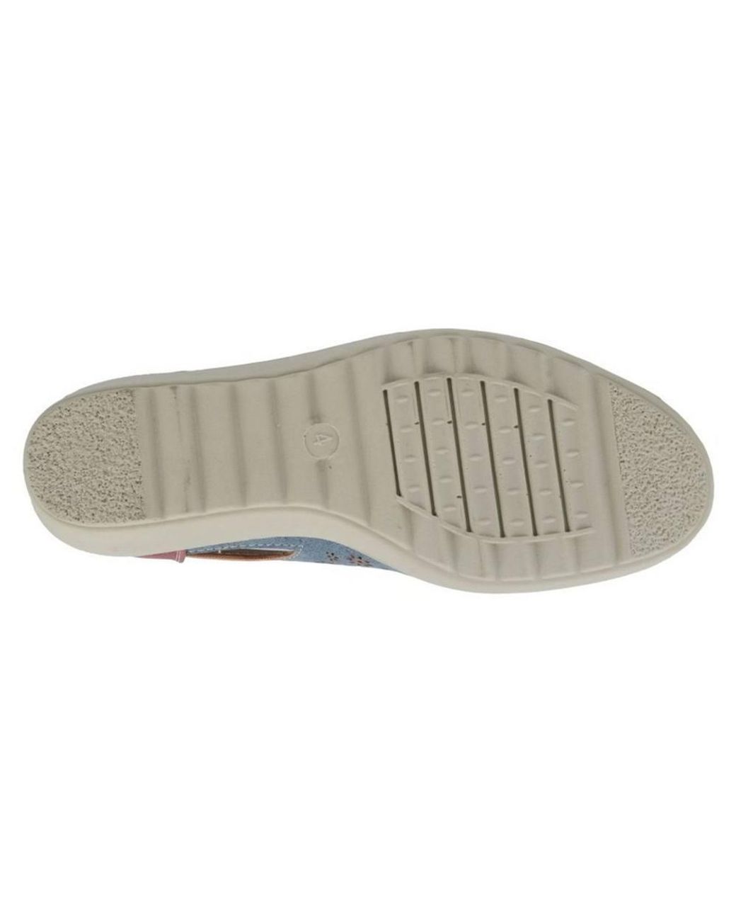Boulevard Blue Peep Toe Casual Shoes