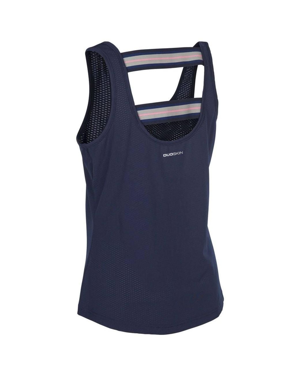Trespass Blue Emmalyn Low Back Vest Top