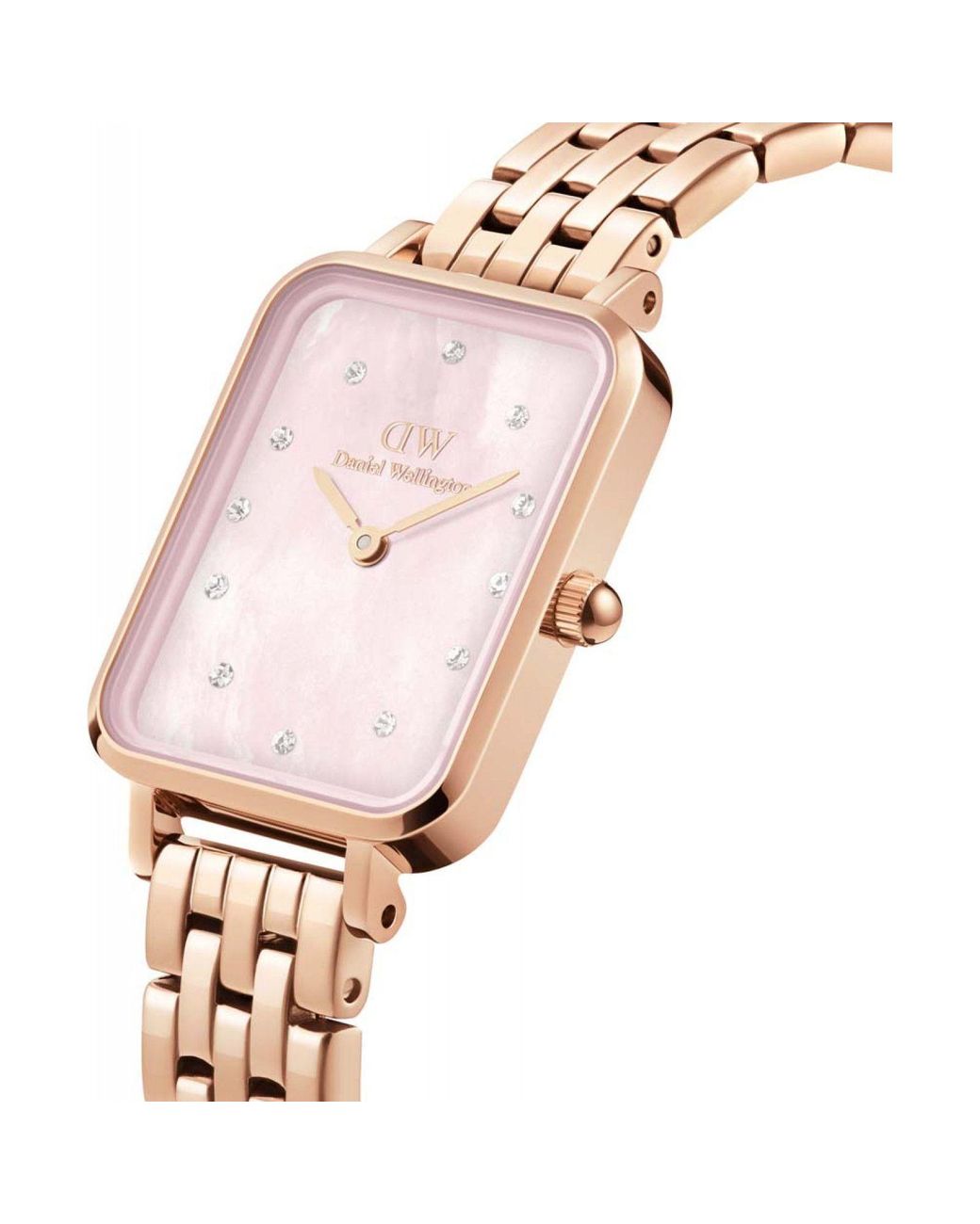 Daniel Wellington Metallic Dw00100621 Quadro 20Mm Quartz Watch