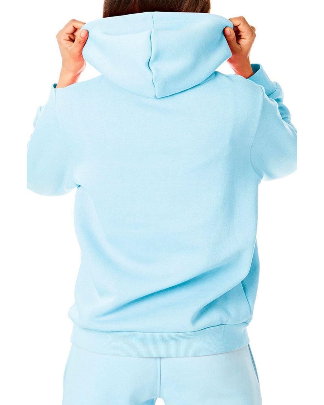 Light and Shade Blue Pullover Hoodie