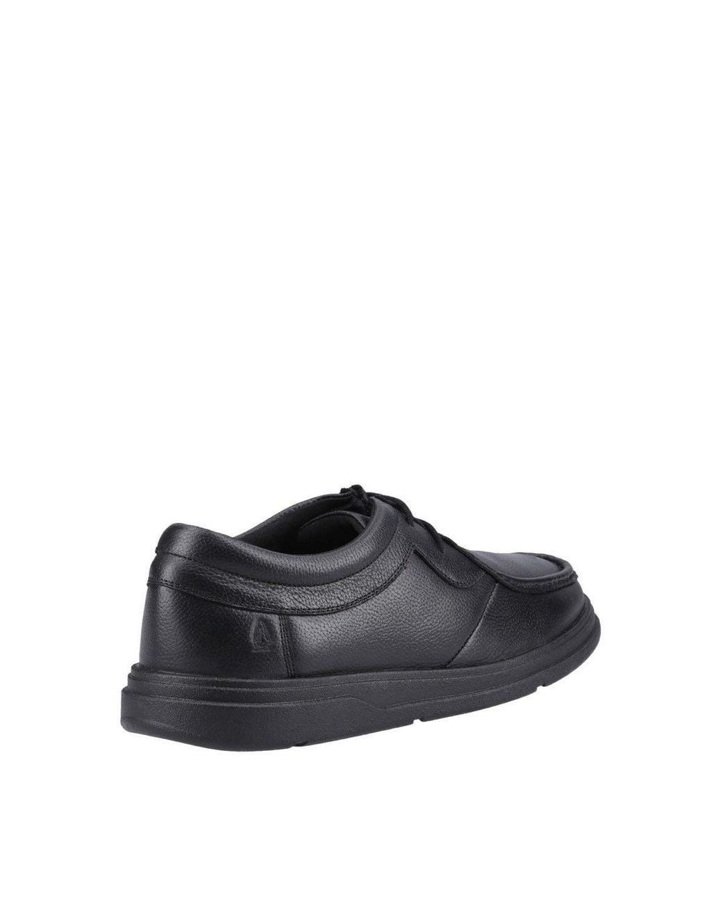 Hush Puppies Black Ronan Mocc Toe Senior for men