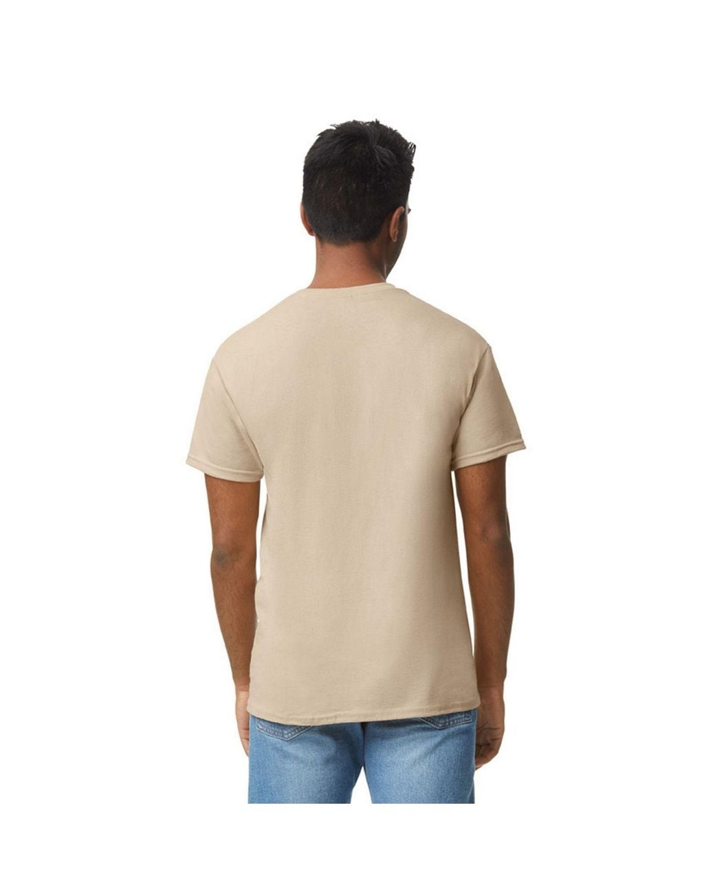 Gildan Natural Plain Lightweight T-Shirt for men