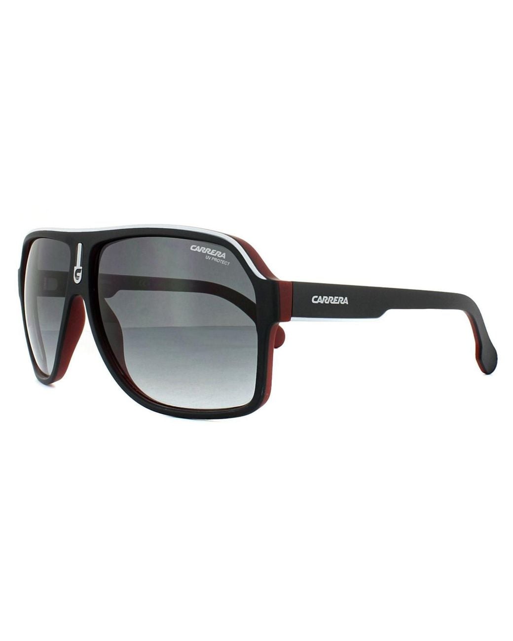 Carrera Gray Aviator Dark Gradient Sunglasses