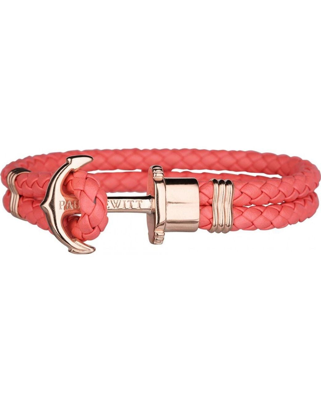 Paul Hewitt Red Ph-Ph-L-R-Cb-M Bracelet