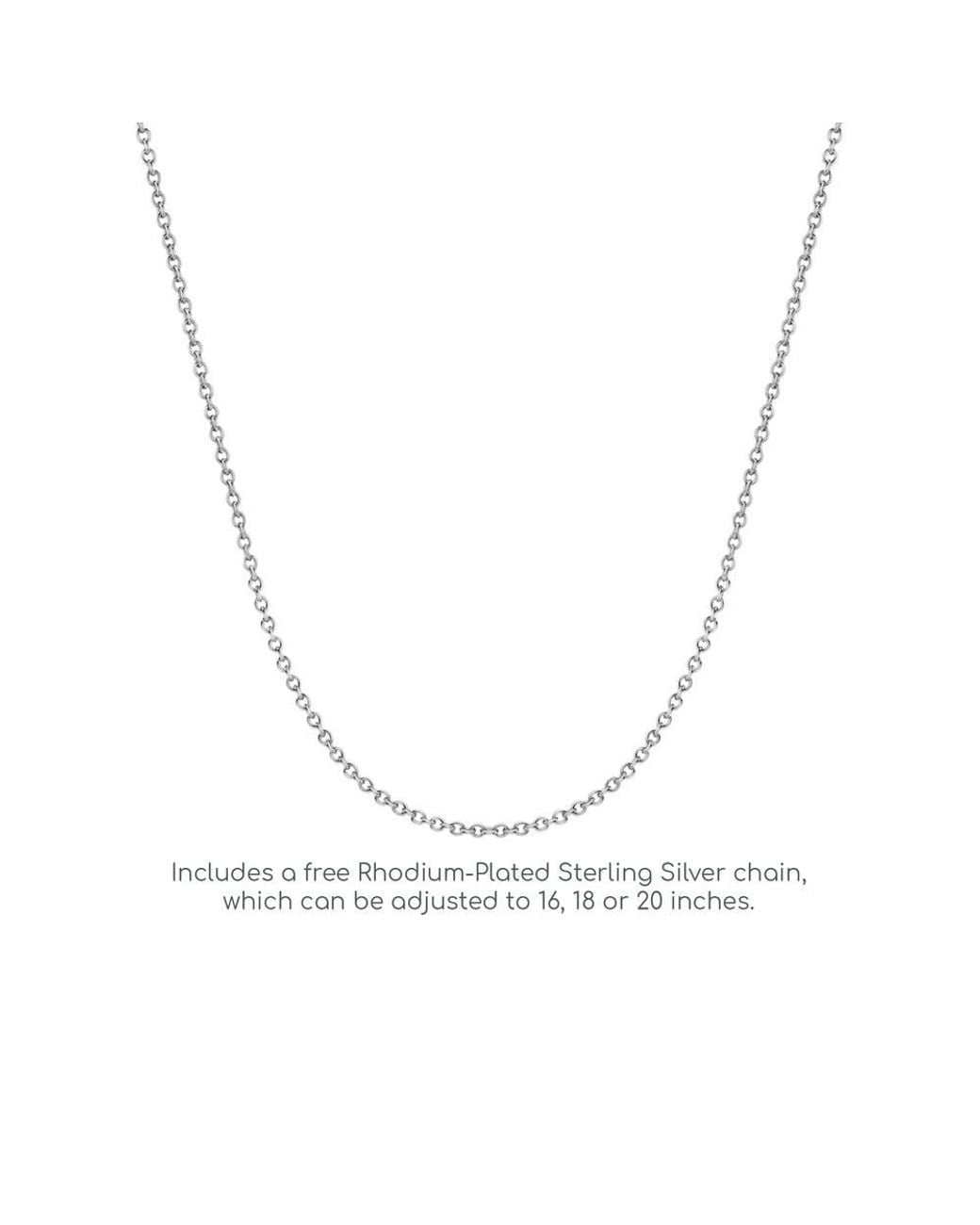 Jewelco London White 925 Loop Spiral Half Sovereign Coin Mount Pendant Cz Disc