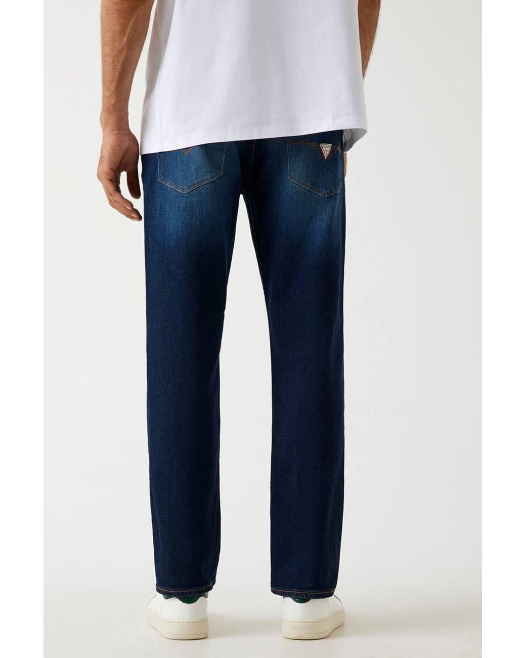 Guess Blue Angels Denim Dark Wash Denim for men