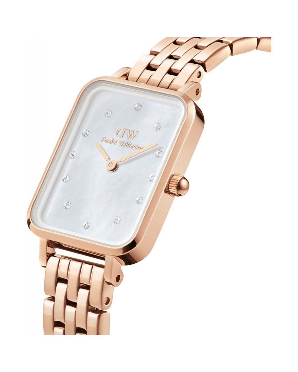 Daniel Wellington Metallic Dw00100620 Quadro 20Mm Quartz Watch