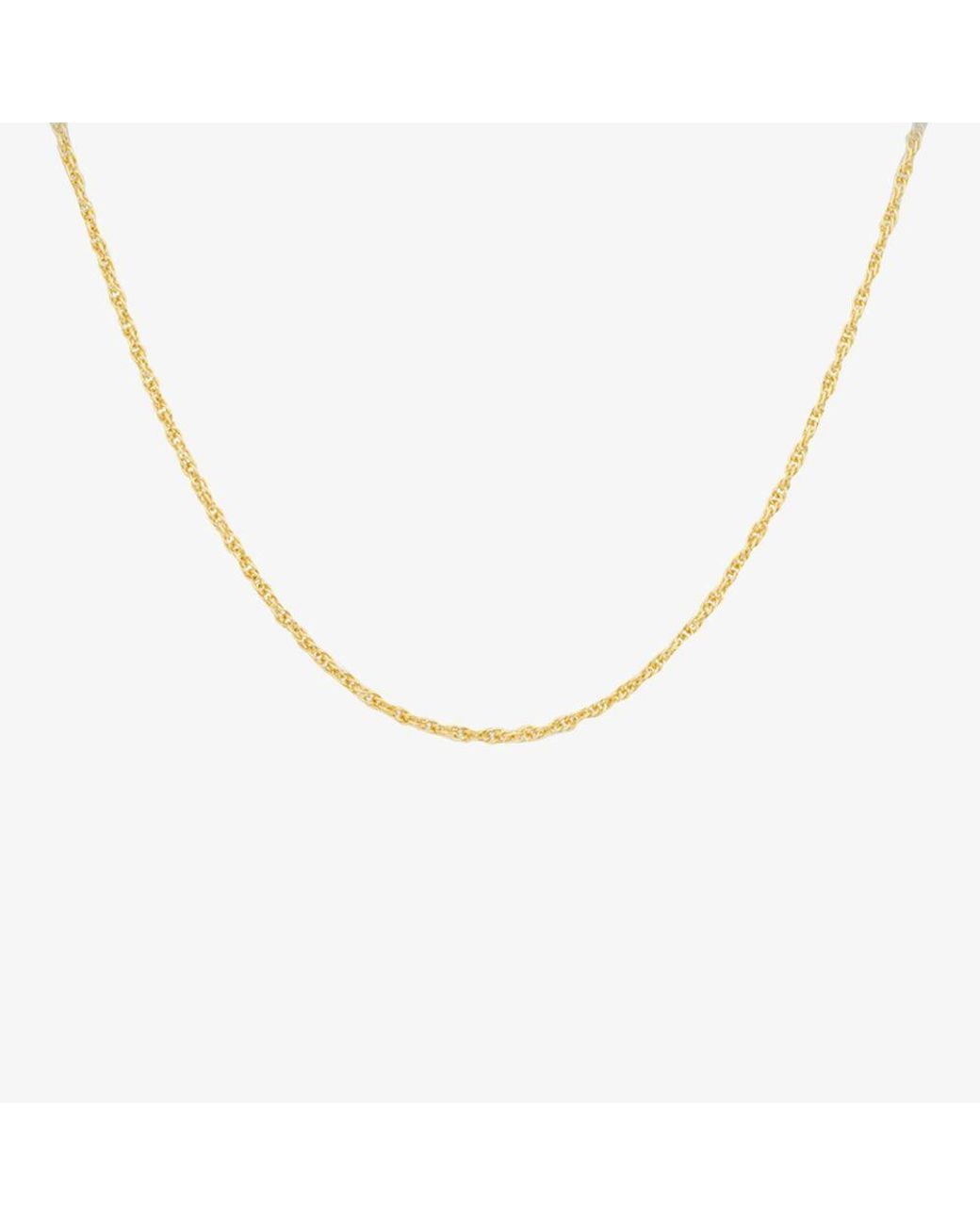 T.H.Baker Metallic 9Ct 51Cm Prince Of Wales Chain 1.12.1105-51