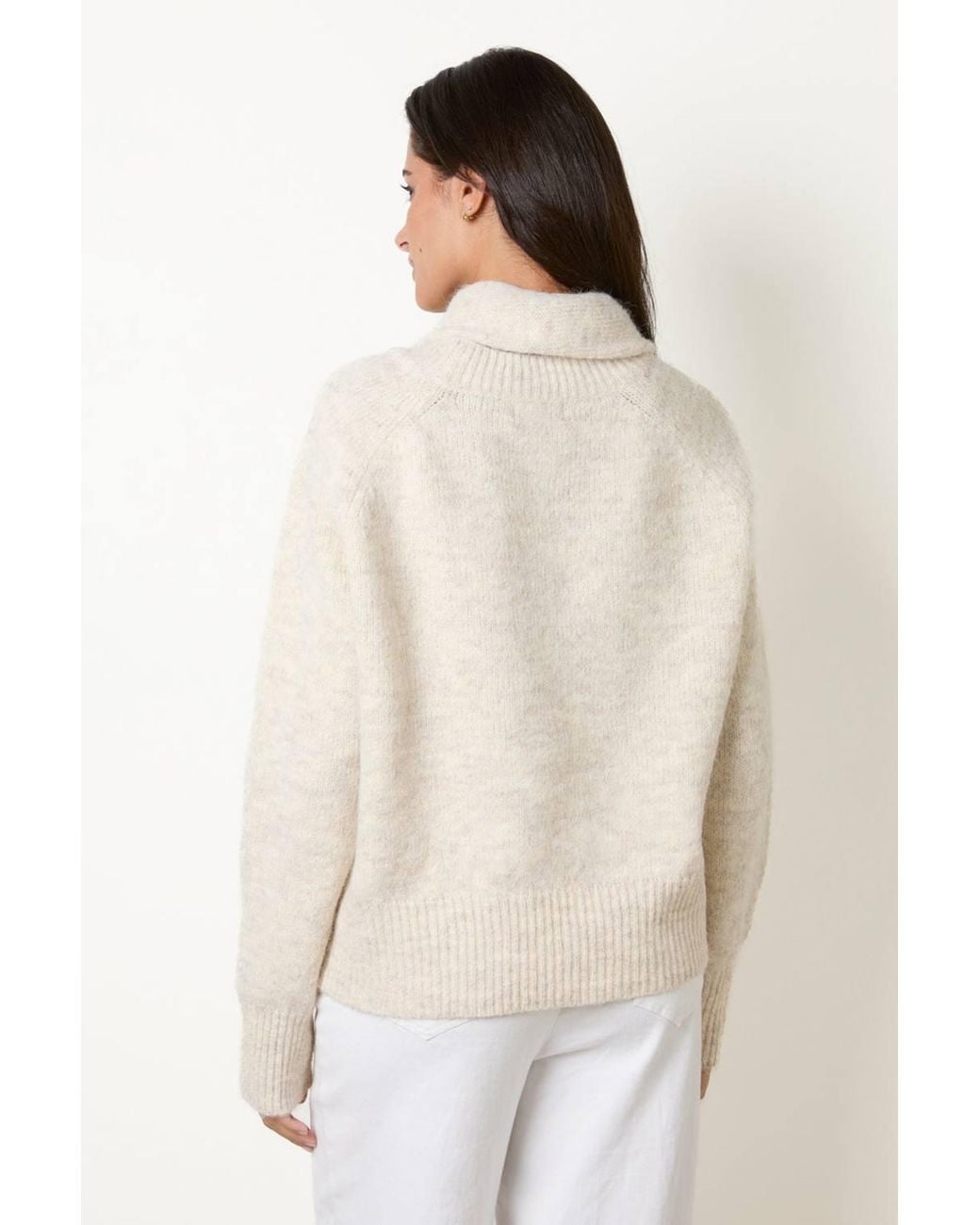 Blue Vanilla Natural Long Sleeve Round Neck Jumper