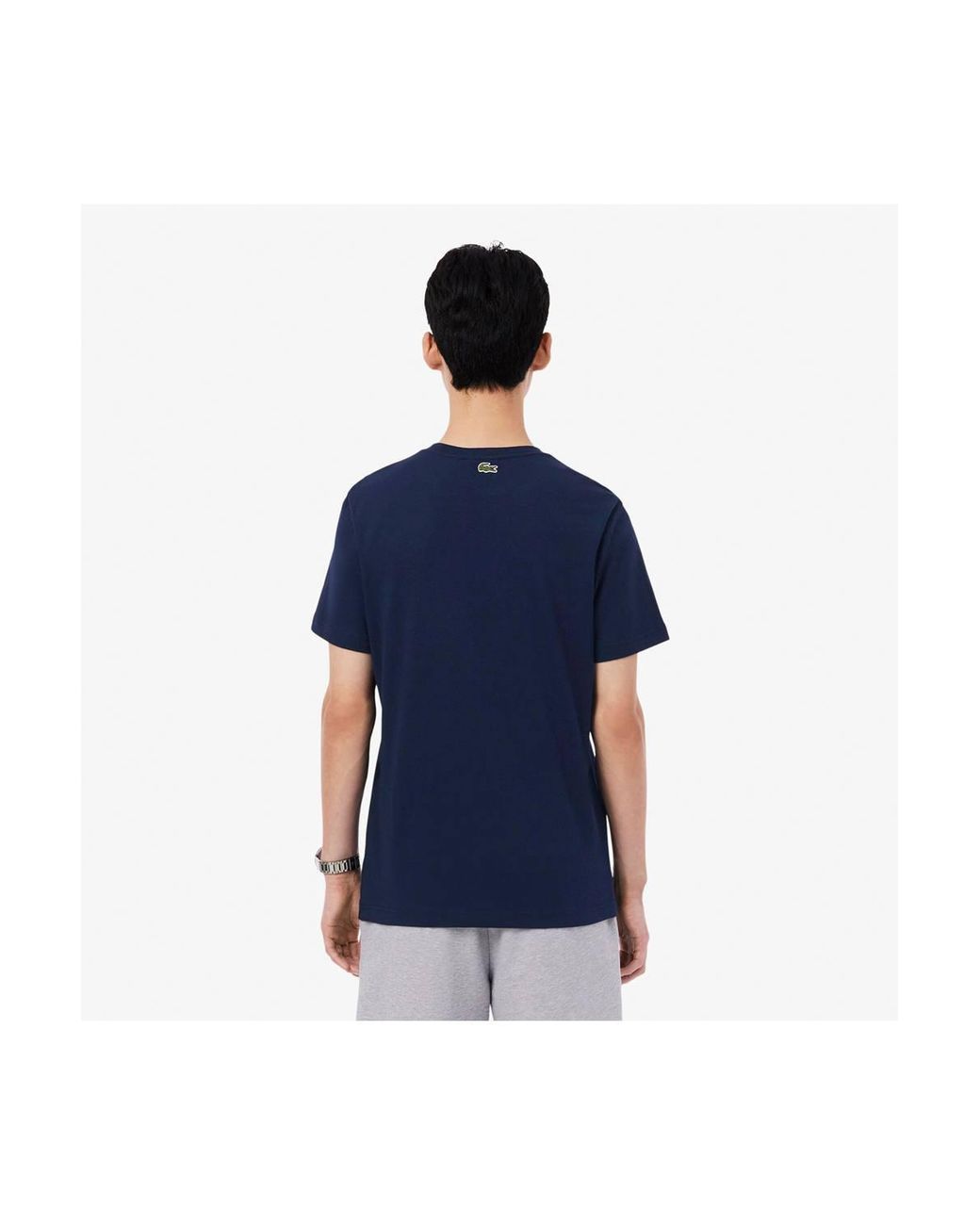 Lacoste Blue Graphic T-Shirt for men