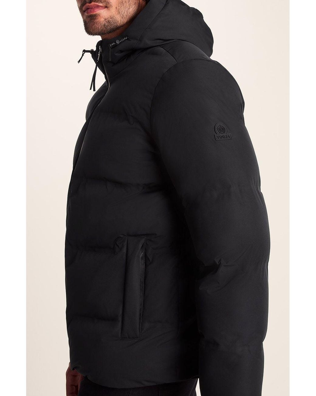 TOG24 Black 'Menka' Shower Resistant Insulated Jacket for men