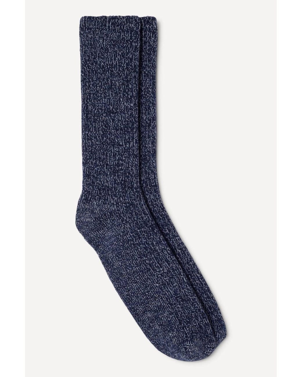 DAMART Blue Pack Of 2 Thermal Marl Socks for men