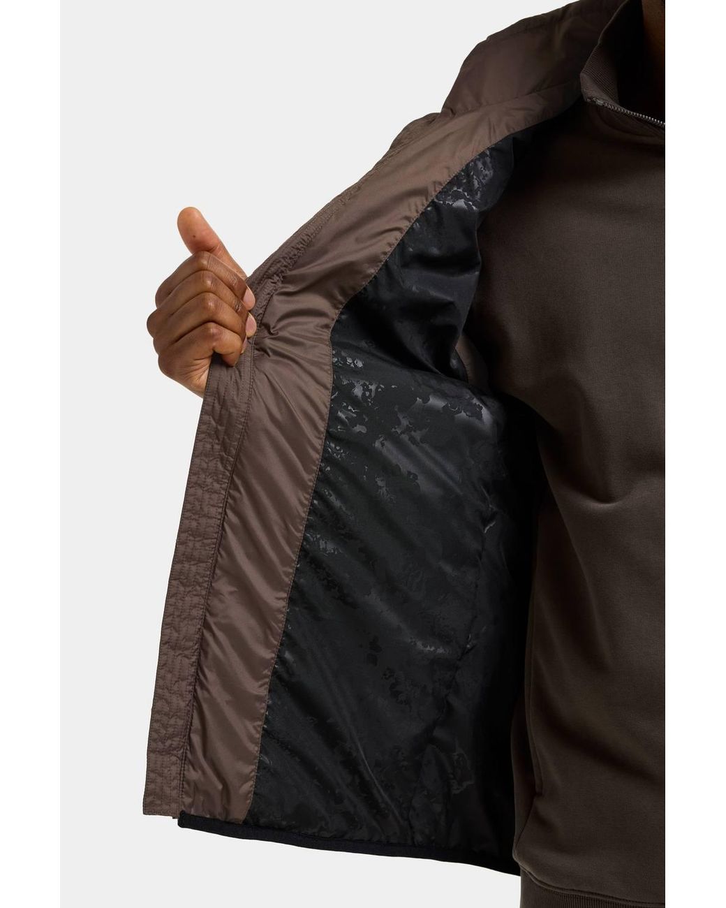 Didriksons Brown Samuel Padded Gilet for men