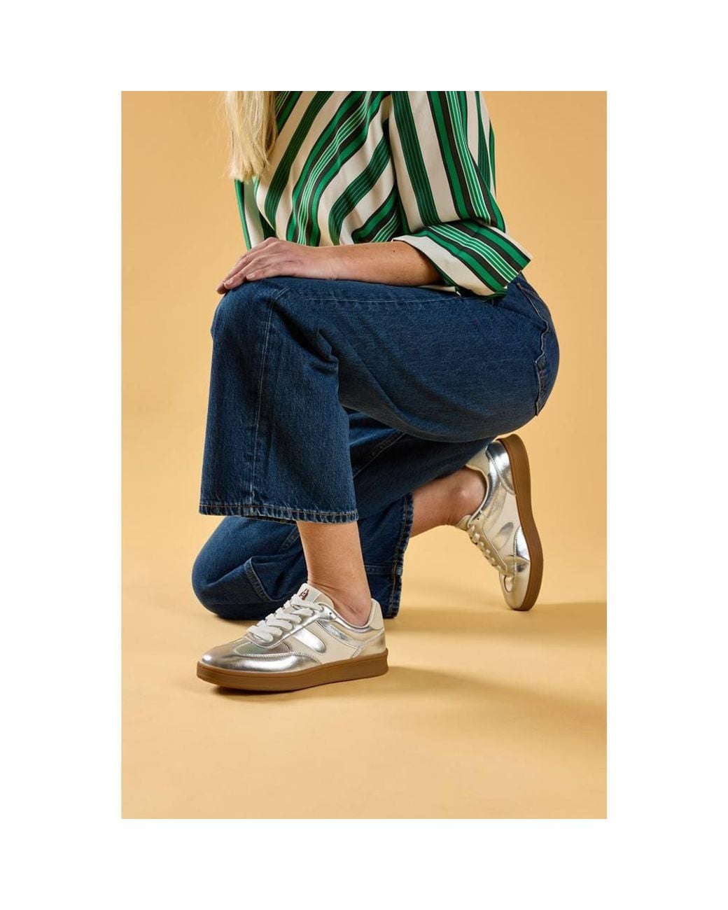 Hush Puppies Blue Maura Sneaker