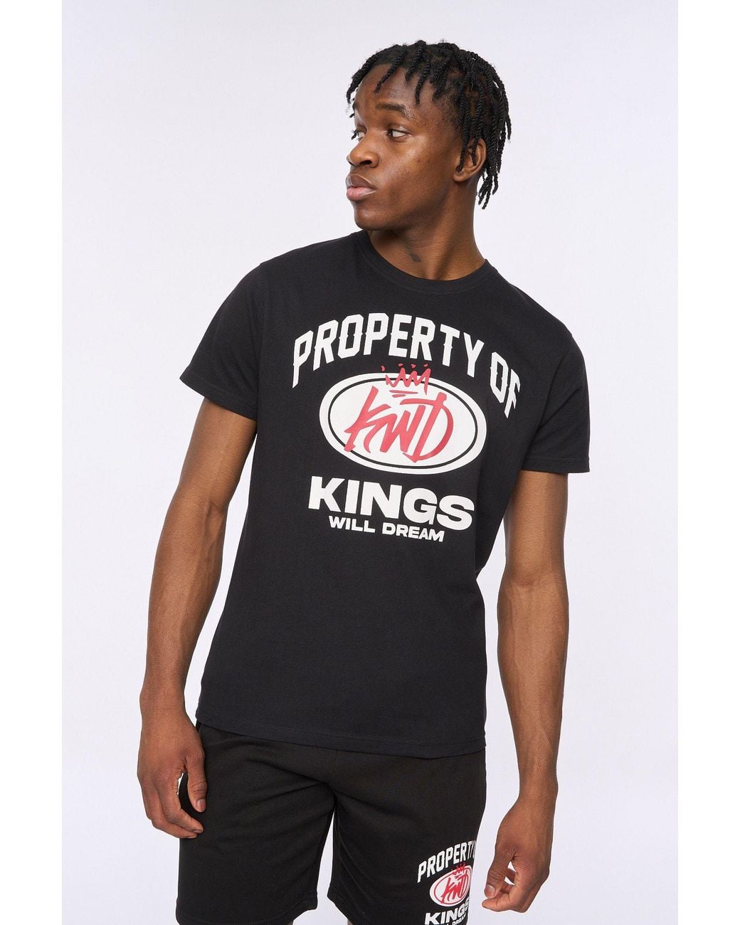 Kings Will Dream Black Prop T-Shirt for men